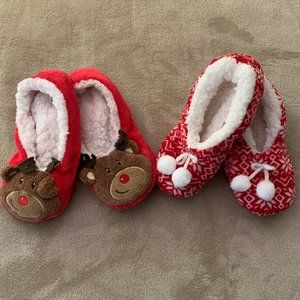 Christmas/Winter Slipper Sock